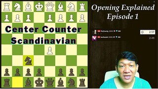 OPENING EXPLAINED! CENTER COUNTER AGAINST GM! Episode 1