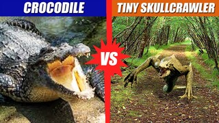 Crocodile vs Tiny Skullcrawler | SPORE