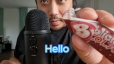 CROATIAN ASMR - BUBBLICIOUS COLA BUBBLEGUM & MIC BRUSHING  [ENG Subtitles]