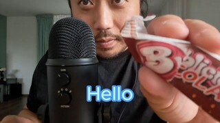CROATIAN ASMR - BUBBLICIOUS COLA BUBBLEGUM & MIC BRUSHING  [ENG Subtitles]