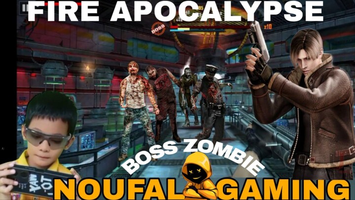 MAIN GAME TEMBAK ZOMBIE FIRE APOCALYPSE, MELAWAN BOSS