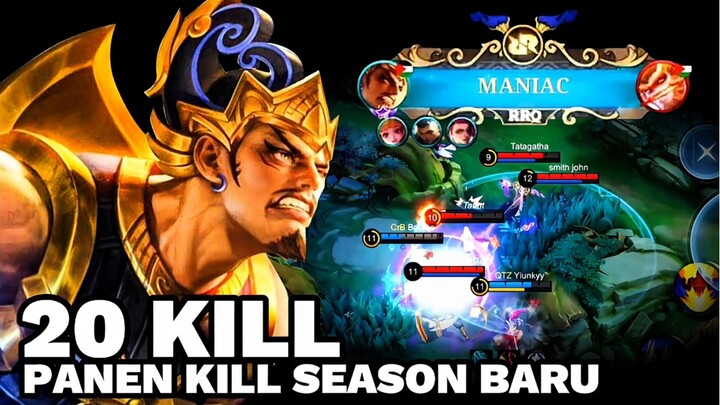 20 KILL GATOTKACA PANEN KILL‼️Best Build Gatotkaca