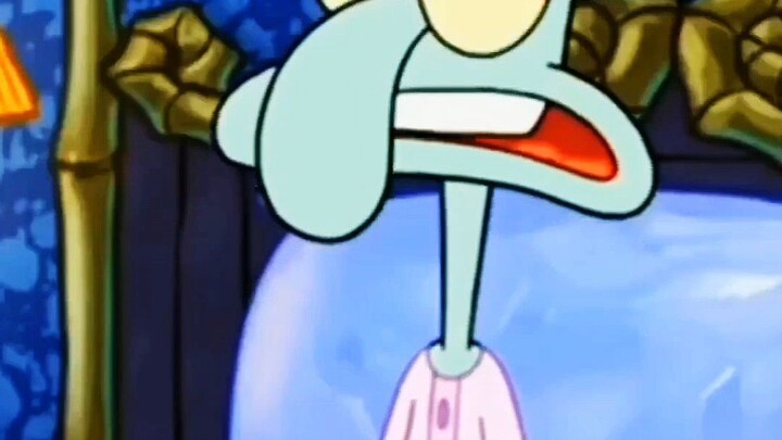 Inilah alasan squidword sering mengucap kata 11 menit #spongebob #anime #kartun