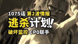 海贼王1075话第2波情报来了！蛋尖岛神秘人开始行动！炽天使无情发动猛攻！凶手到底是什么人？