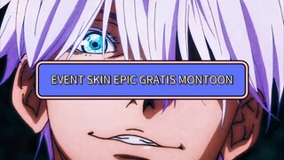 montoon bagi bagi skin epic gratis??!!