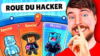Un HACKER M'OFFRE TOUS les SKINS MrBeast sur STUMBLE GUYS !!