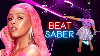 Doja Cat - Say So in BEAT SABER [Mixed Reality]