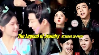 Zhao Lusi and Liu Yuning at “The Legend of Jewelry” wrapped up event