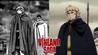 LA CABEZA MALDITA DIFERENCIAS VINLAND SAGA TEMP. 2 CAP. 10 ANALISIS COMPARACION MANGA RESUMEN