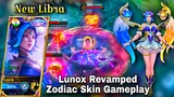 LUNOX LIBRA REVAMP GAMEPLAY!💙NEW ZODIAC EFFECTS!🔮