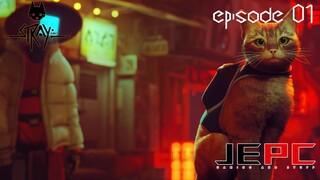 STRAY EP1 | JUST A CAT WITH A MISSION ALONE ON THE DEAD CITY