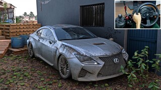 Rebuilding Lexus RC F | Forza Horizon 5 | Thrustmaster T300RS Gameplay