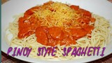Pinoy style spaghetti