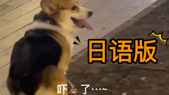[This Dog Really Knows Voice Acting!] But in Japanese…
