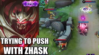 ZHASK HAS NOWHERE TO RUN!