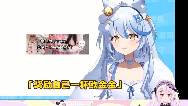 樱花妹看大白猫科普“欧金金”和“哈基米”全程难绷，太抽象了