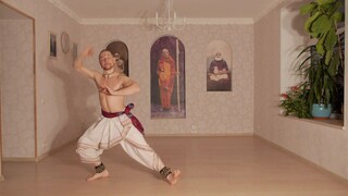 การเต้นรำ Bharatanatyam ฮินโดลัม จาติสวาราม