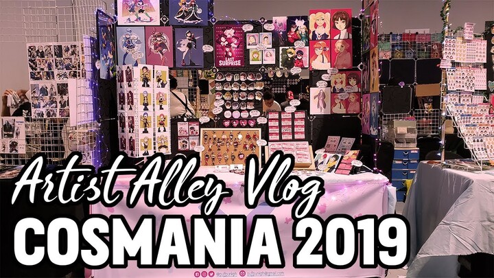 ARTIST ALLEY VLOG || Cosplay Mania 2019