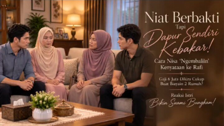 Niat Berbakti Tapi Dapur Sendiri Kebakar - Gaji 6 Juta Dikira Cukup Buat Biayain 2 Rumah?