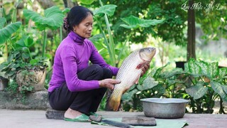 Cá chép siêu to hấp bia và câu chuyện mùa đông đầy cảm động của mẹ I Ẩm Thực Mẹ Làm