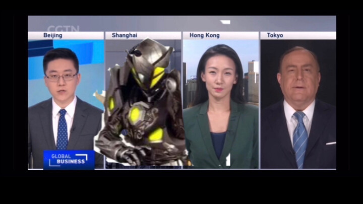 Black rhinoceros armor fusion! Black Rhinoceros landed on cctv international channel cgtn!