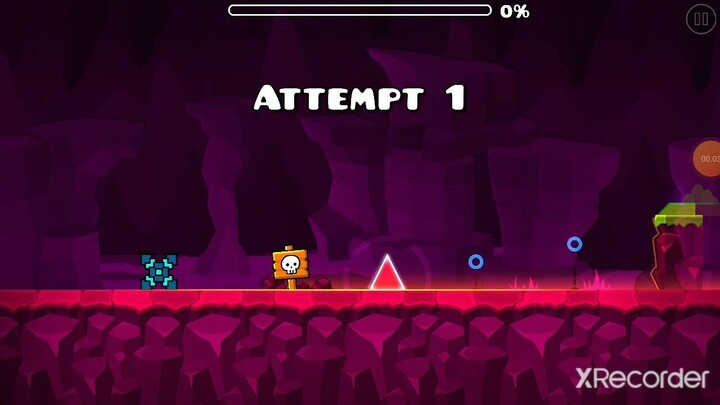 fingerdash 70% geometry dash