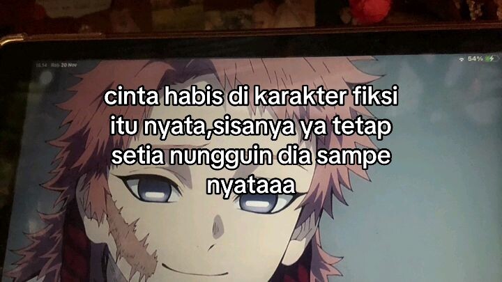 aku setia kok nungguin dia nyata 😔