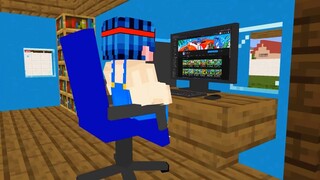 PHONG CẬN SAMMY CÓ EM TRAI VÀ EM GÁI BỊ SLENDERMAN BẮT CÓC TRONG MINECRAFT 100 Đ