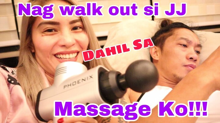 Massage Vlog (Nag WALK OUT si KING FROG)