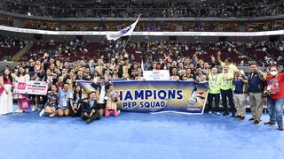 NU Pep Squad champion awarding | UAAP Season 85 Cheerdance Competition