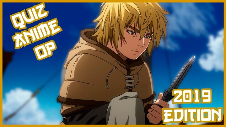 Quiz 40 Anime Opening [2019 Edition]