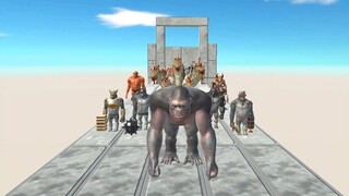 Cross the Bridge Safely. Animal Revolt Battle Simulator