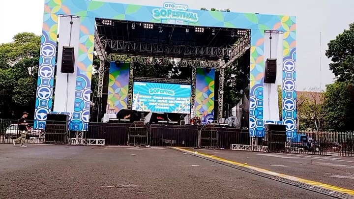 Coswok di Stadion mandala krida