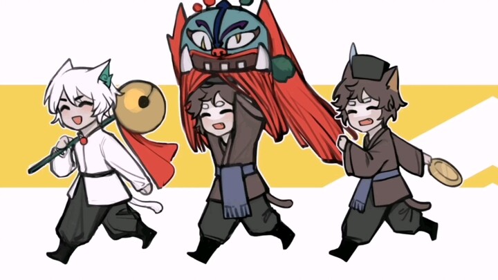 【Peking Opera Cats】pixel pigs