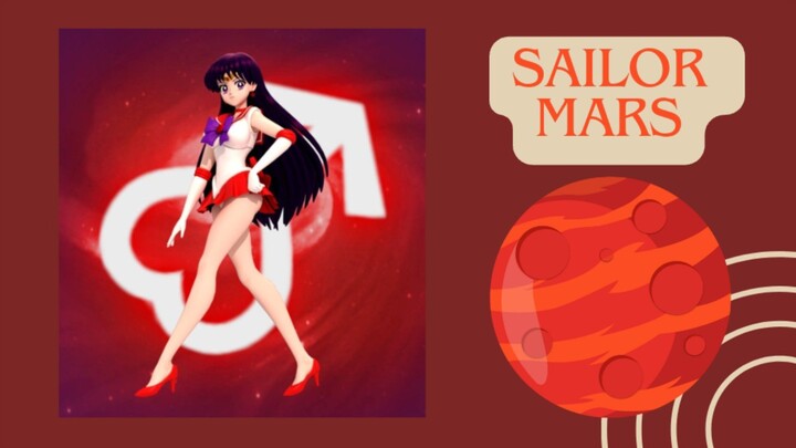 Sailor Mars ( asal mula, jati diri & biodata )