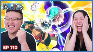 SAI VS LAO G FOR BABY 5!!! SOOOO HYPE 🔥🔥 | One Piece Episode 710 Couples Reaction & Discussion