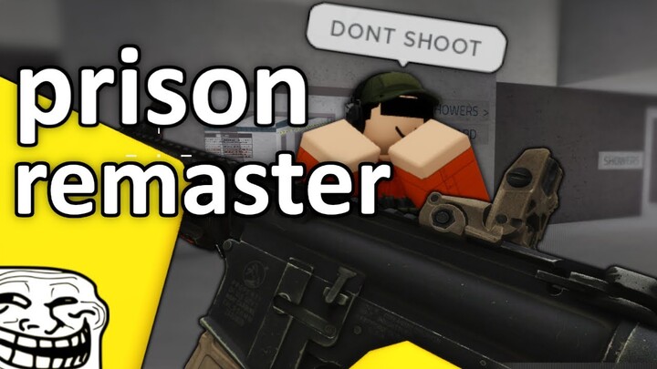 this roblox PRISON FPS just got REMASTERED AGAIN...