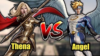 THENA VS ANGEL | MARVEL SUPER WAR | THENA SKILL GUIDE