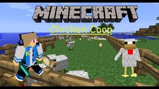 Chicken coop ( Minecraft with friends #3)