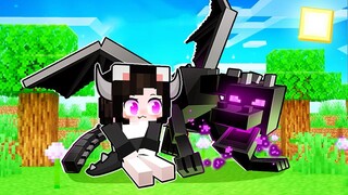 Mèo Simmy 1 Ngày Làm "Con Của RỒNG ENDER" Trong Minecraft GIA ĐÌNH RỒNG