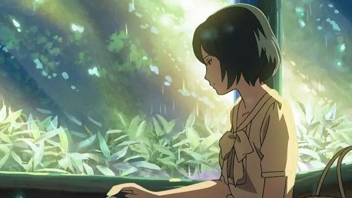 Tình yêu trong sáng của những năm tháng ấy trong "The Garden of Words", một anime movie siêu buồn do
