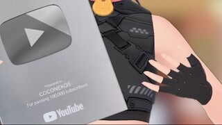 Silver Play Button 🌸 Vtuber