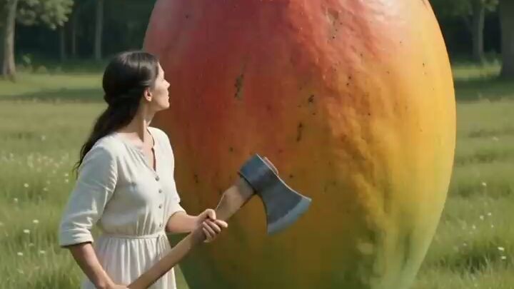 🍋 A Giant Mango?! 😱🥭 You Won’t Believe What’s Inside!