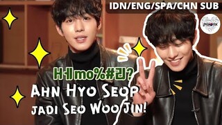 [MULTI SUB] Ahn Hyo Seop Interview jadi Seo Woo Jin!