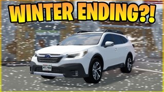 Winter Is Ending SOON?! || Roblox Greenville