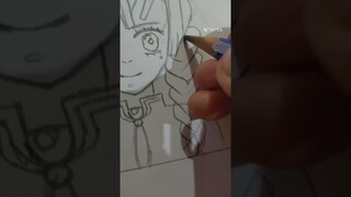 6 days of drawing Demon Slayer characters #drawing #anime #demonslayer