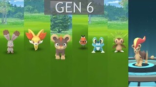 Catching Kalos Gen 6 Starter Pokemon Chespin, Froakie, Fennekin and more