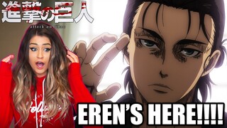 EREN IS HERE!! EVERYTHING IS GOING DOWN | Attack On Titan Season 4 Episode 13 Reaction + Review!
