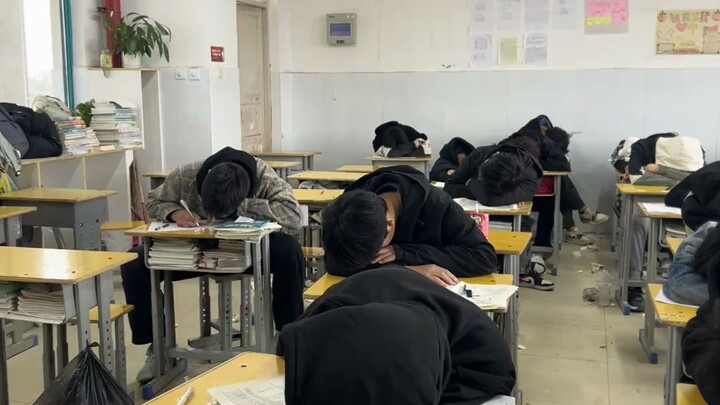 English Exam: The Only Two Awake in the Last Exam Room
