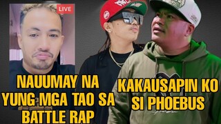 AKT SINABING MGA ISSUE LANG ANG NAGPAPALAKAS SA BATTLE RAP | BADANG NAGHAHAMON NG REMATCH KAY K-RAM
